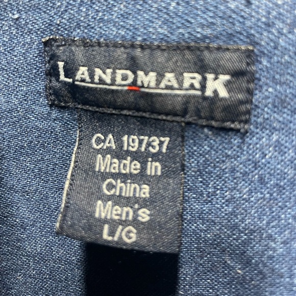 Landmark Denim Button Up Longsleeve - Picture 2 of 4